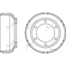 DRM9920 APEC Тормозной барабан