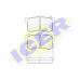 180677 ICER Комплект тормозных колодок, дисковый тормоз