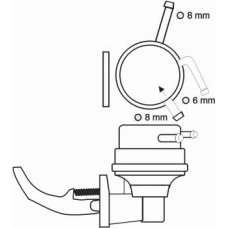 QFP303 QUINTON HAZELL Топливный насос