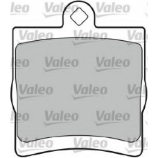 598444 VALEO Комплект тормозных колодок, дисковый тормоз