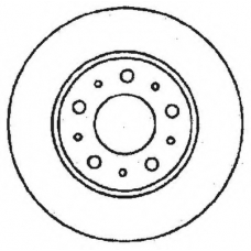 561492BC BENDIX Тормозной диск