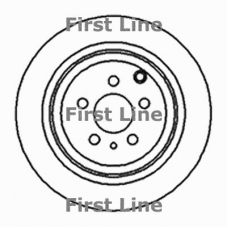 FBD1006 FIRST LINE Тормозной диск