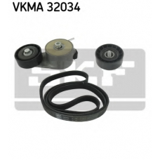 VKMA 32034 SKF Поликлиновой ременный комплект