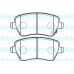 BP-8526 KAVO PARTS Комплект тормозных колодок, дисковый тормоз