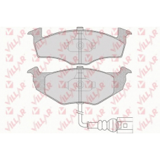 626.1120 VILLAR Комплект тормозных колодок, дисковый тормоз