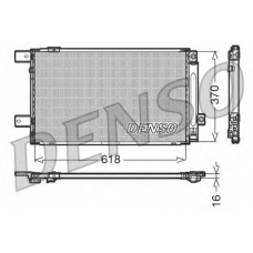 DCN50005 DENSO Конденсатор, кондиционер