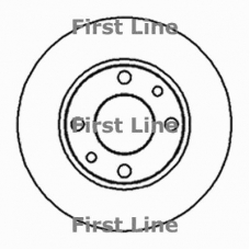 FBD165 FIRST LINE Тормозной диск