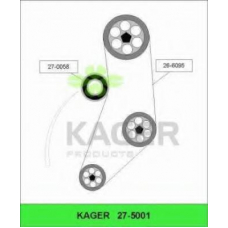 27-5001 KAGER Комплект ремня грм