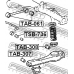 TAB-308 FEBEST Подвеска, рычаг независимой подвески колеса