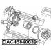 DAC45840039 FEBEST Подшипник ступицы колеса