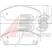 36730 ABS Комплект тормозных колодок, дисковый тормоз