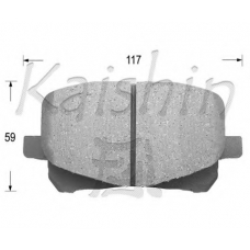 FK2197 KAISHIN Комплект тормозных колодок, дисковый тормоз