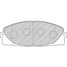 FVR4327 FERODO Комплект тормозных колодок, дисковый тормоз