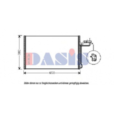 222006N AKS DASIS Конденсатор, кондиционер