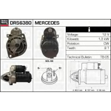DRS6380 DELCO REMY Стартер