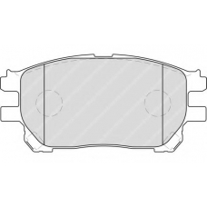 FDB1868 FERODO Комплект тормозных колодок, дисковый тормоз
