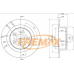 BD-4243 FREMAX Тормозной диск