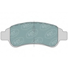 SP 314 PR SCT Комплект тормозных колодок, дисковый тормоз