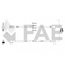 85200 FAE Комплект проводов зажигания
