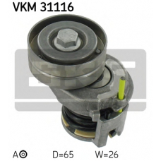 VKM 31116 SKF Натяжной ролик, поликлиновой  ремень
