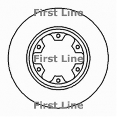 FBD573 FIRST LINE Тормозной диск
