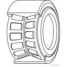 J4711035 HERTH+BUSS JAKOPARTS Комплект подшипника ступицы колеса