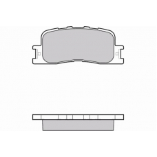 12-1060 E.T.F. Комплект тормозных колодок, дисковый тормоз