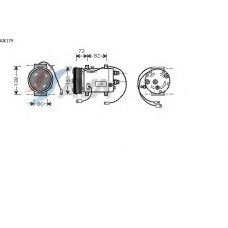 AIK179 AVA Компрессор, кондиционер