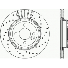 BDRS1902.25 OPEN PARTS Тормозной диск