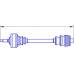 12336R SERCORE Приводной вал