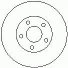 6681 10 KAWE Тормозной диск