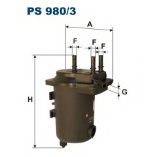 PS980/3 FILTRON Топливный фильтр