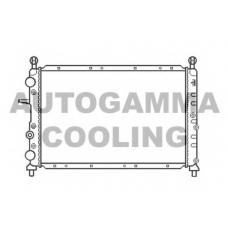 100013 AUTOGAMMA Радиатор, охлаждение двигателя