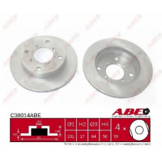 C38014ABE ABE Тормозной диск