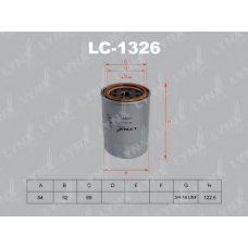 LC-1326 LYNX Фильтр масляный