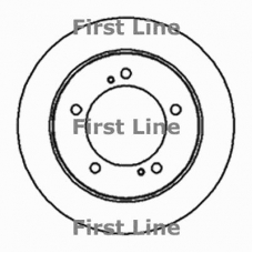 FBD548 FIRST LINE Тормозной диск