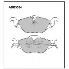 ADB3584 Allied Nippon Тормозные колодки