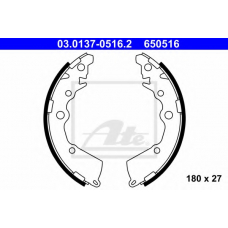 03.0137-0516.2 ATE Комплект тормозных колодок
