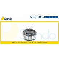 SSR35005.0 SANDO Статор, генератор