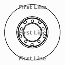 FBD197 FIRST LINE Тормозной диск