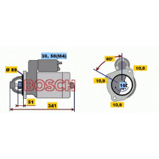 0 001 367 066 BOSCH Стартер