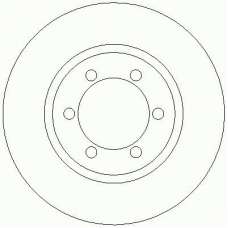 D2487 ROULUNDS Тормозной диск