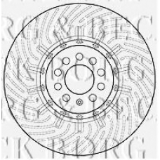 BBD5809S BORG & BECK Тормозной диск