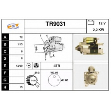 TR9031 SNRA Стартер