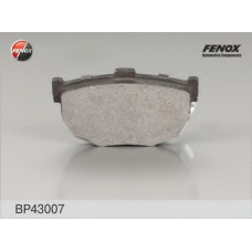BP43007 FENOX Комплект тормозных колодок, дисковый тормоз