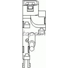 400 782 TOPRAN Выключатель, фара заднего хода