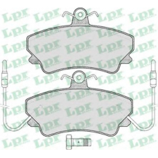 05P452 LPR Комплект тормозных колодок, дисковый тормоз