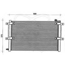 30A0010 ELECTRO AUTO Конденсатор, кондиционер