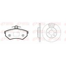 8134.01 REMSA Комплект тормозов, дисковый тормозной механизм