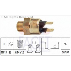 7.5141 FACET Термовыключатель, вентилятор радиатора